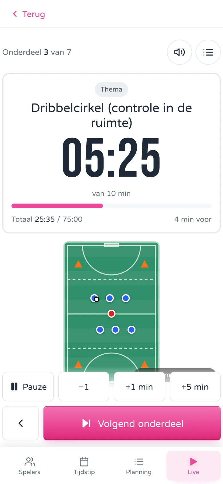 Live training